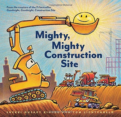 Mighty, Mighty Construction Site 英文原版 好大的建筑工地 《晚安，工地上的车》系列新作 美国*2017年度好书