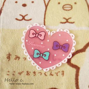 日系少女心可爱卡通创意独角兽草莓爱心 span class=h></p></a>蝴蝶结 /span>
