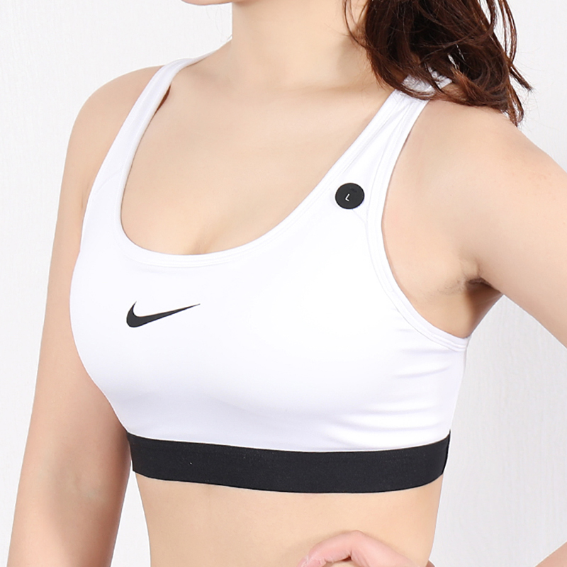 Nike/耐克女装上衣2019春季新款紧身训练文胸健身胸衣836421-100