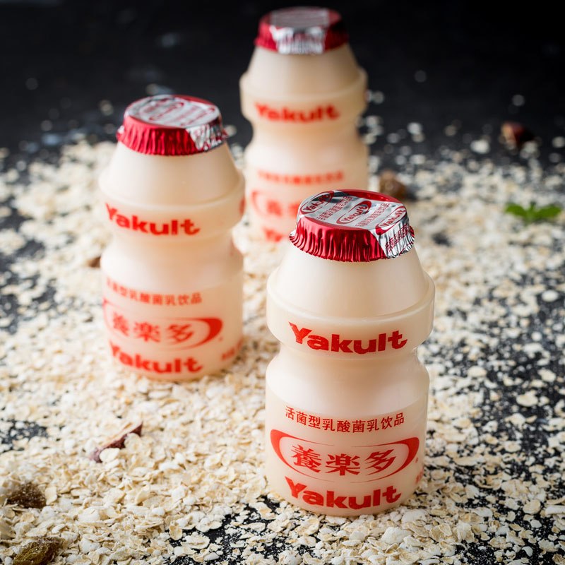 养乐多yakult活性乳酸菌100ml瓶装4排/3排原味低乳糖酸奶饮品20瓶
