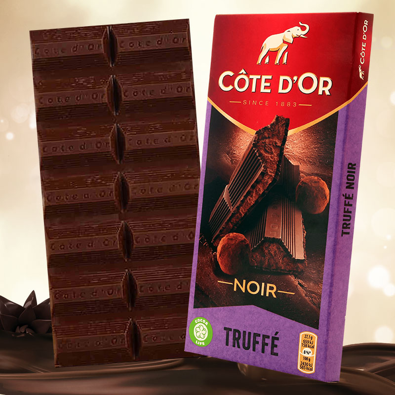 比利时进口巧克力金象CoteD'or克特多金象松露风味巧克力190g