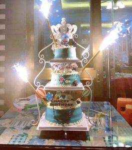 新款铁艺蛋糕架子三层婚庆婚礼生日多层蛋糕架欧式创意甜品台