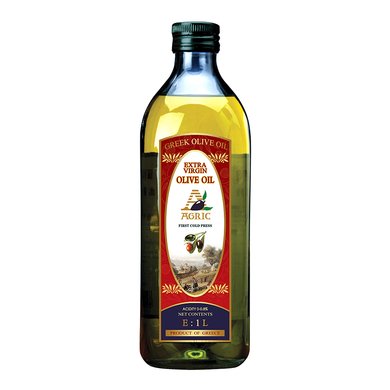 阿格利司 希腊原装进口特级初榨橄榄油1L 凉拌沙拉炒菜烹饪食用油