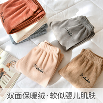 儿童暖暖裤加绒女童打底裤新款冬装外穿加厚宝宝睡裤男童保暖裤子