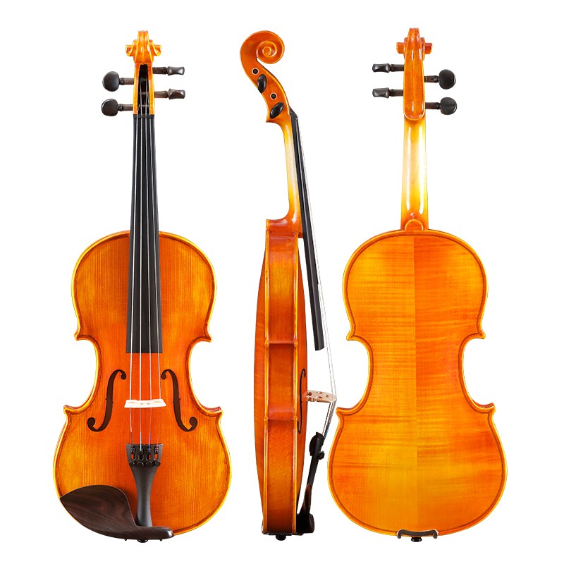 纯手工小提琴儿童成人初学者练习考级晋级1/2/3/4小提琴青歌QV201