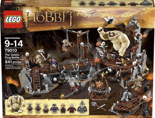 乐高lego 79010 the hobbit the goblin king battle