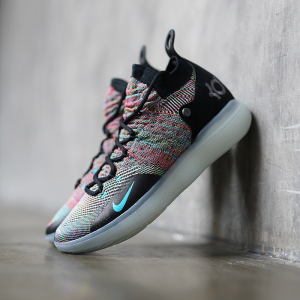 nike zoom kd11 首发黑彩虹 杜兰特11代 span class=h>篮球 /span>鞋