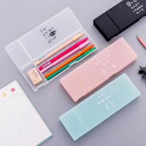 文具盒女韩国半透明图片