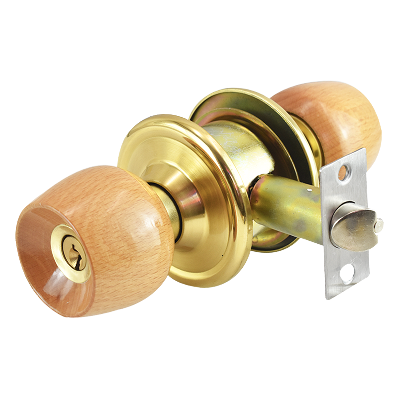通用型榉木球形锁球形门锁室内卧室房门锁通用实木门锁球型锁圆锁