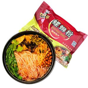口水哥原味螺蛳粉柳州正宗螺狮粉包邮广西特产美食螺丝粉295g*1包螺蛳粉