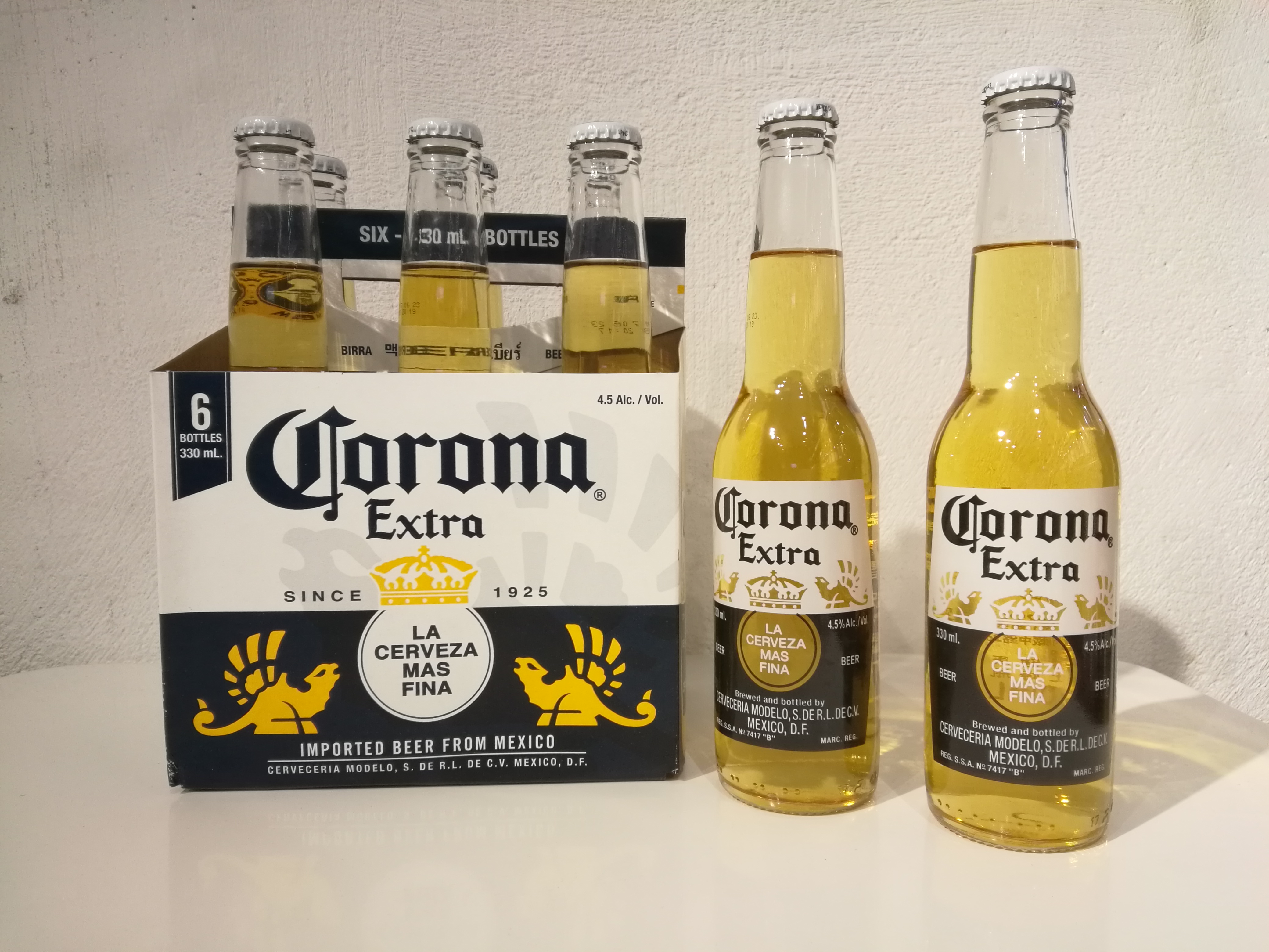 墨西哥原装进口科罗娜精酿啤酒330ml*24小瓶科罗纳速度与激情