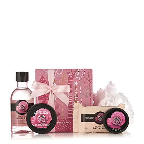 The Body Shop British Rose Festive Picks Small Gift Set英国