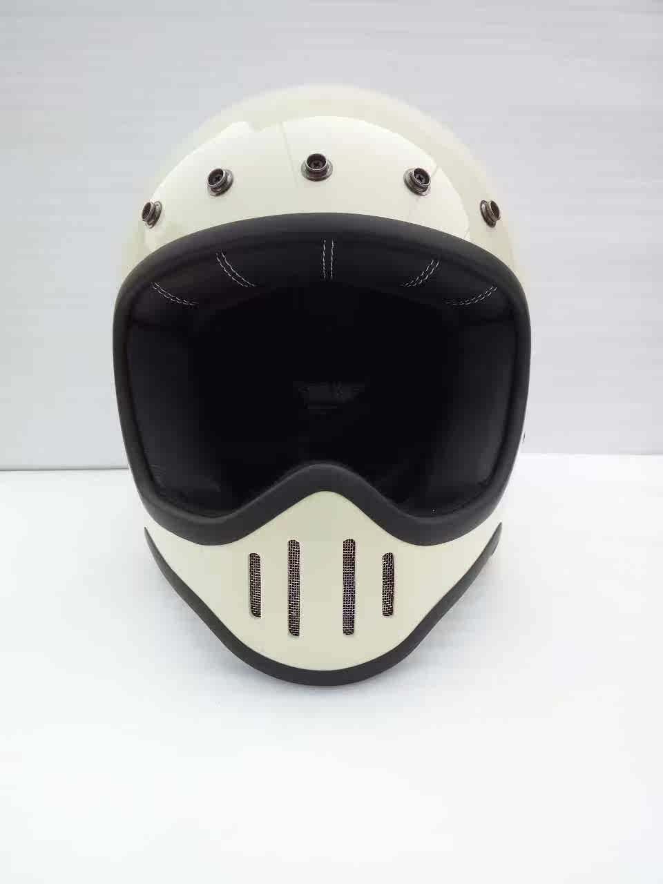 [日本品牌]TT&amp;CO复古哈雷摩托车头盔全盔非辛普森SIMPSON M5