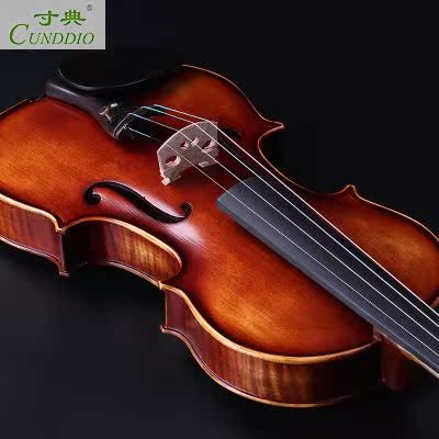 琴友QV-016手工小提琴 儿童 成人初学入门考级演奏  实