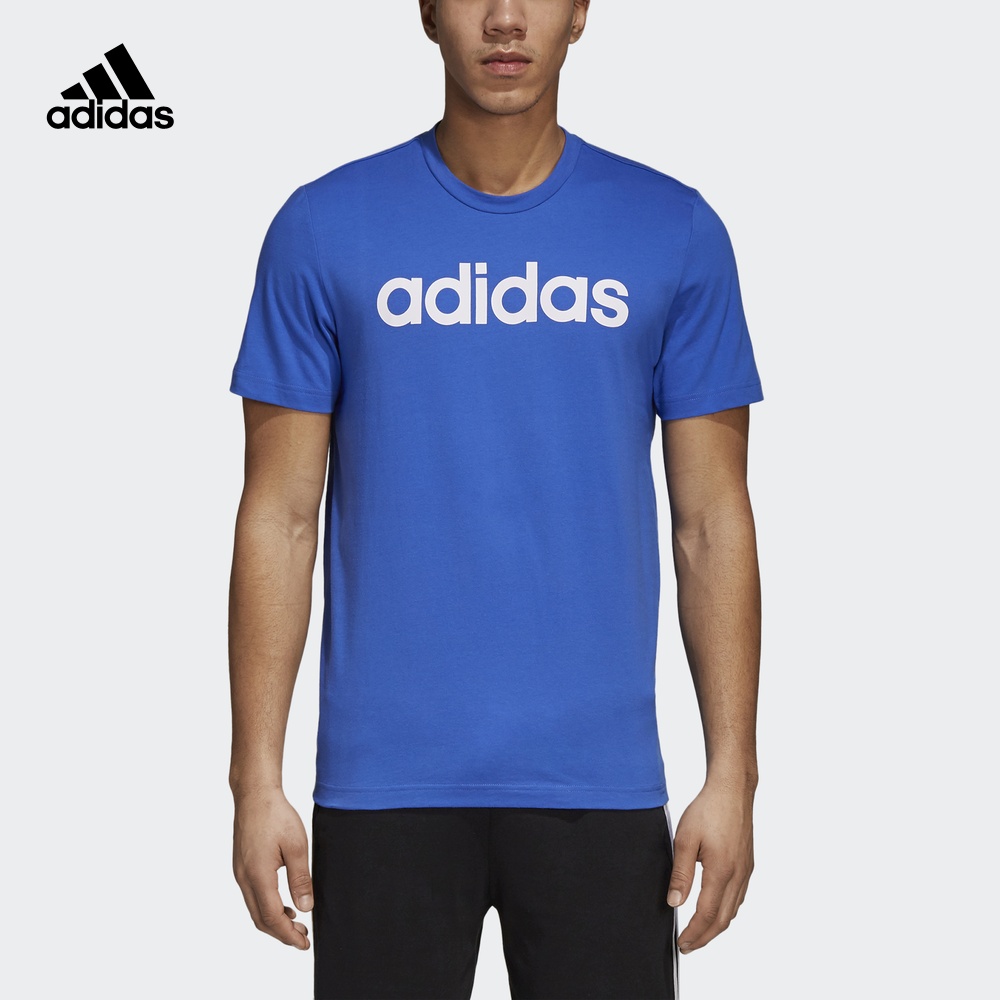 阿迪达斯官方 adidas 运动型格 男子 短袖T恤 CG2265