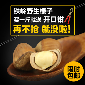 铁岭水漏榛子 东北特产野生榛子 传统笨炒薄皮榛子 原味孕妇坚果榛子