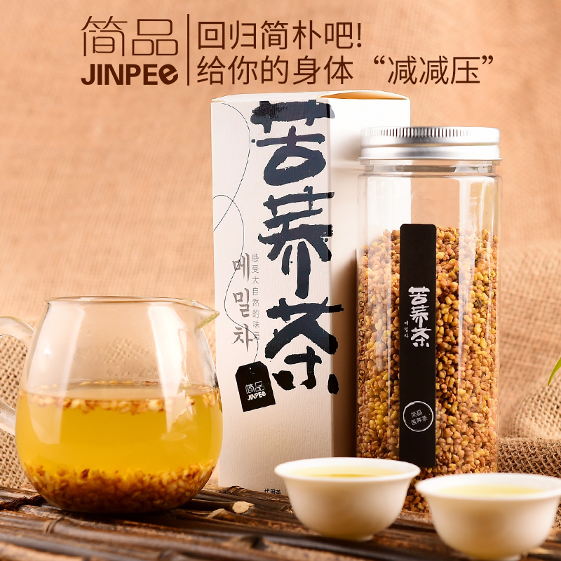 简品100苦荞茶 正品 凉山特产荞麦茶 麦香型 大麦茶袋泡茶