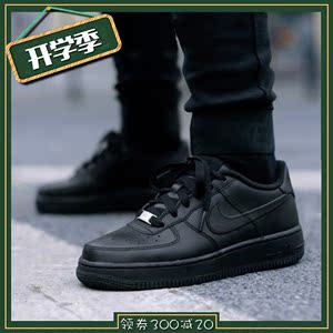 nike span class=h>男鞋 /span> air force 1 af1纯黑色空军一号经典