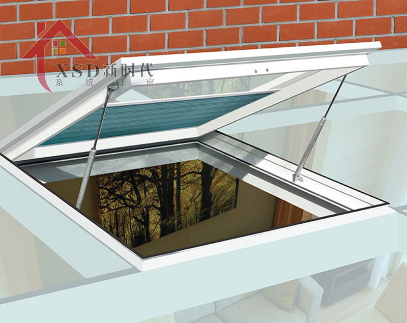 阳光房屋顶天窗 防水天窗 电动遥控天窗 天井天窗 新时代天窗