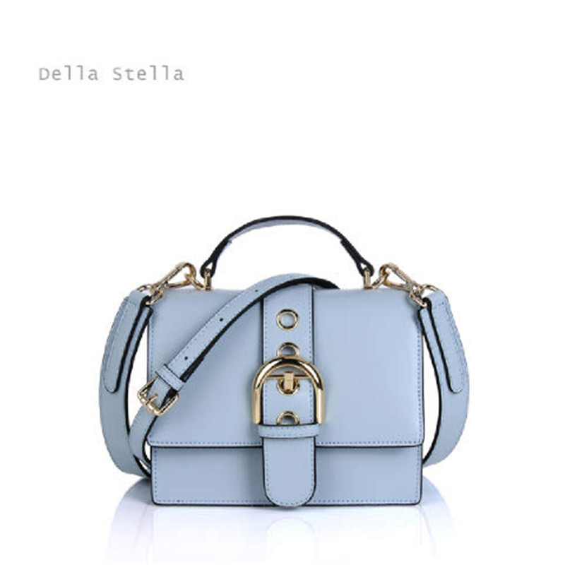 【奥特莱斯折扣】韩国Della stella2018新款时尚百搭单肩手提女包