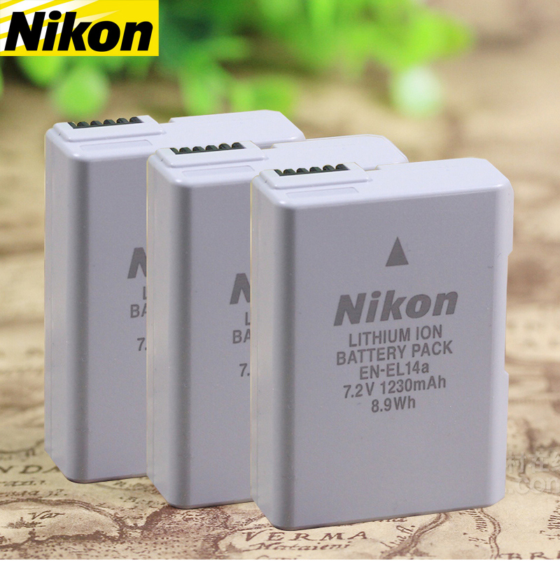 尼康 EN-EL14a 原装电池Df D3400 D3200 D5600 D5200 D5300 D5500