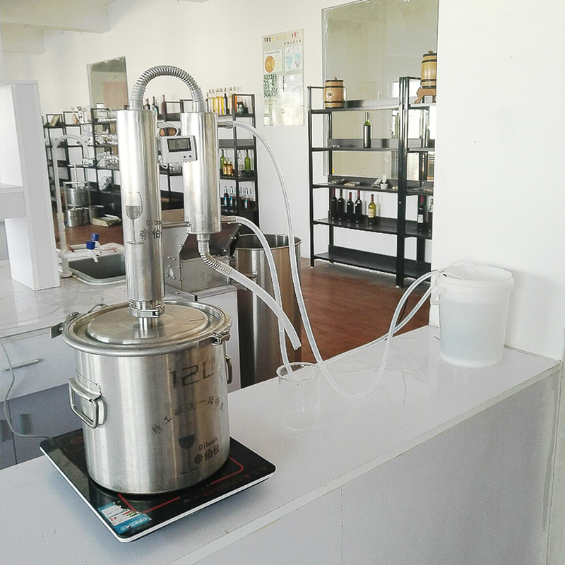 帝伯仕酿酒设备小型白酒蒸馏器 304不锈钢家用纯露机酿酒机烤酒机