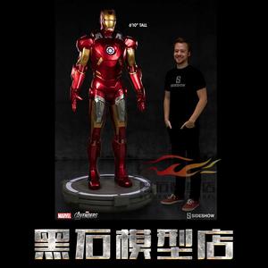 sideshow 400311 6英尺  :  钢铁侠 mark vii 马克7 雕像 接单 $ 10