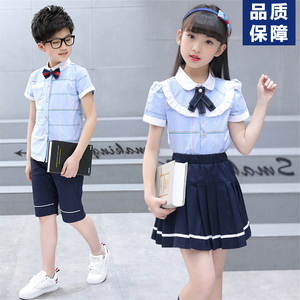 学生校服夏装短袖图片