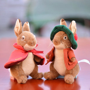 出口专柜正版彼得兔 小白兔 兔子peter rabbit 毛绒玩具公仔玩偶