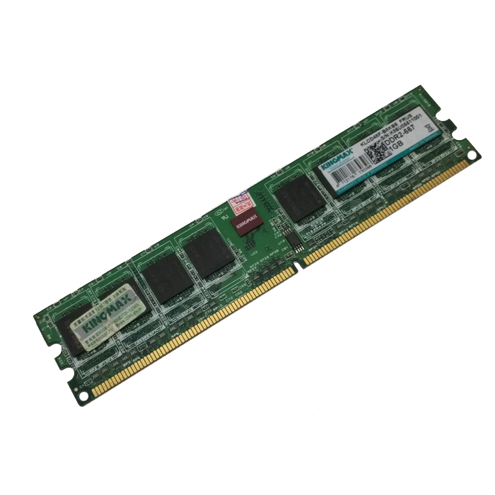包邮胜创Kingmax DDR2 667 1GB台式机内存 二代 PC2-5300U 666