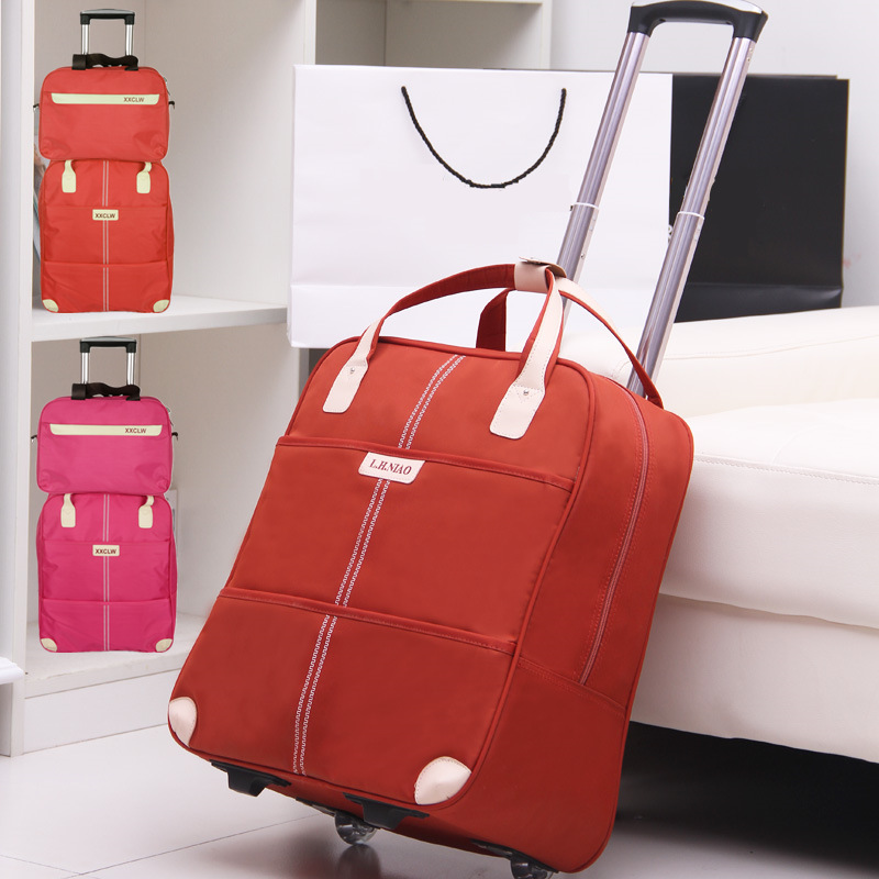 旅行包拉杆包女行李包袋短途旅游出差包大容量轻便手提拉杆登机包