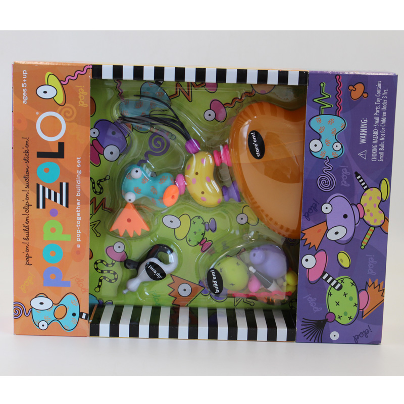 ZOLO背包挂件拼装多样式搭配ZOLO玩具拼装塑胶儿童玩具环保健康