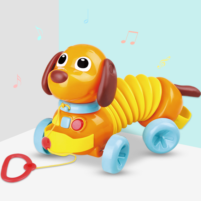 小狗手风琴男女孩0-1岁2-3岁宝宝6-12个月益智乐器婴儿童音乐玩具