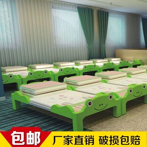 幼儿园床午睡床塑料床卡通图片