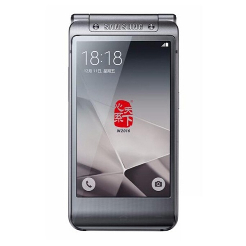 Samsung/三星 SM-W2016 电信4G 复古翻盖 智能手机 官方旗舰店正品手机