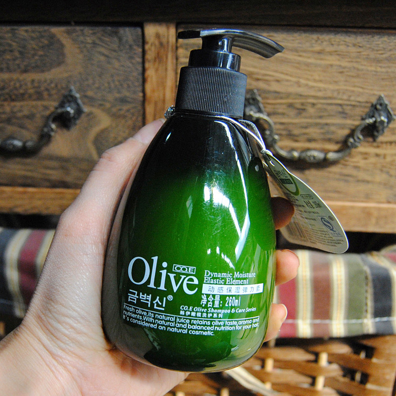 正品包邮韩伊橄榄Olive动感保湿定型营养柔顺弹力素260ml卷发护发