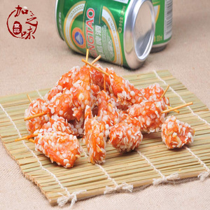 纳佰味雪花牙签肉油炸迷你 span class=h>肉串 /span>冷冻半成品小吃