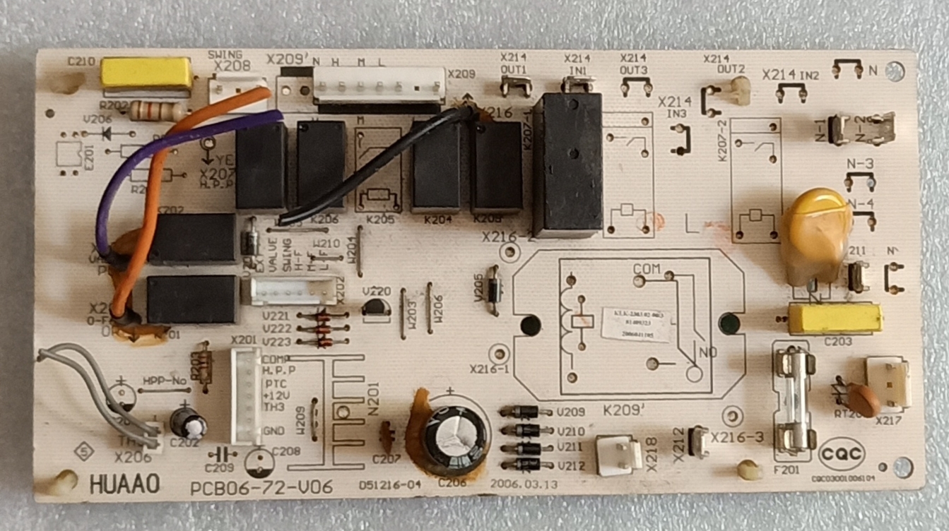 原装科龙 华宝空调电脑板 线路板 PCB06-72-V07