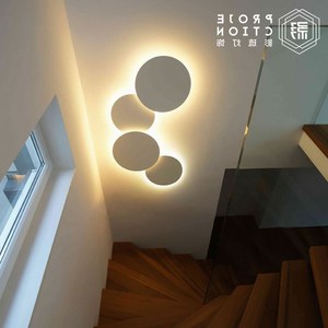北欧创意壁灯走廊楼梯墙壁灯图片