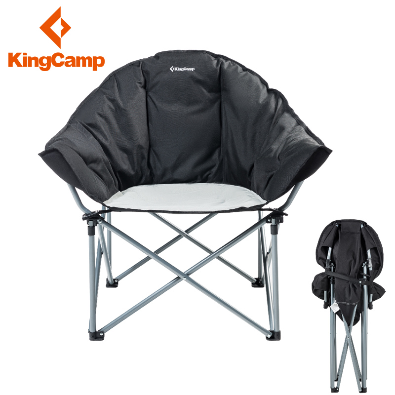 kingcamp钓鱼椅子美术生折叠凳子导演椅加大加厚折叠椅便携式