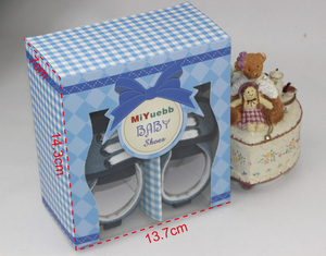宝宝毛线鞋包装盒 婴儿鞋包装盒礼品盒新生儿鞋盒 纸盒 $ 2.0 $0.