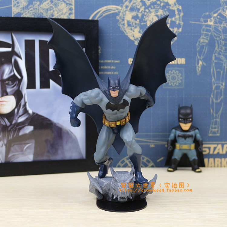 现货 包邮 DC漫画系列 蝙蝠侠手办模型摆件 蝙蝠侠雕像景品模型