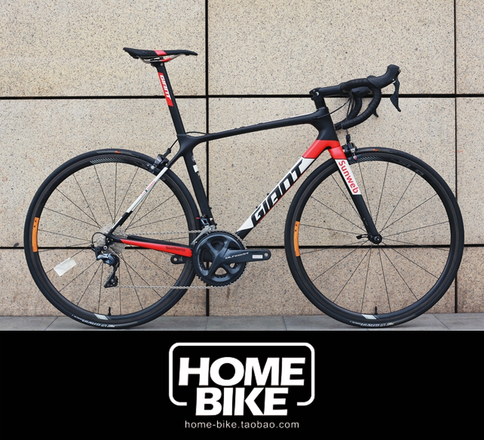 【homebike】18款 giant tcr adv pro team 小太阳公路车 队版