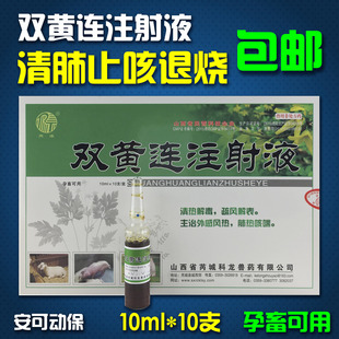 兽药兽用双黄连注射 液兽药兽用清瘟败毒消炎利胆速效退烧清肺止