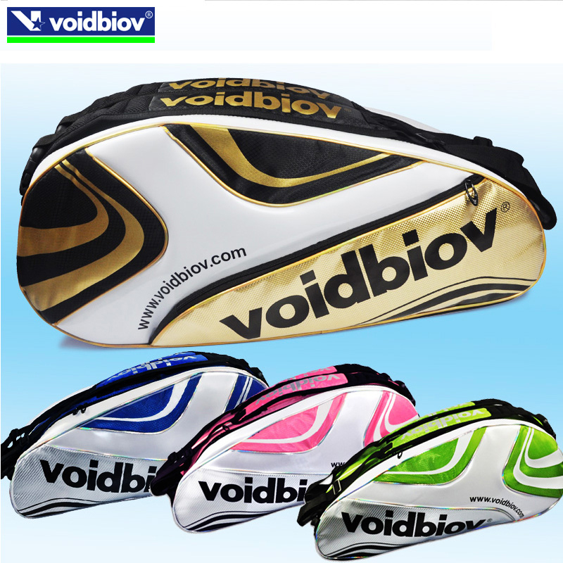 voidbiov 羽毛球包双肩背包 6支装 男女款明星球拍包