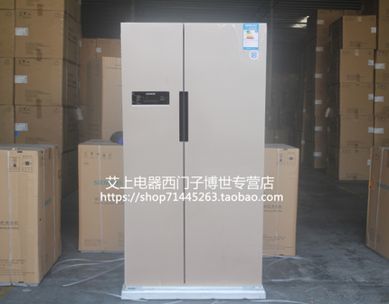 【99新】SIEMENS/西门子 BCD-610W(KA92NV03TI) 家用对开双门冰箱