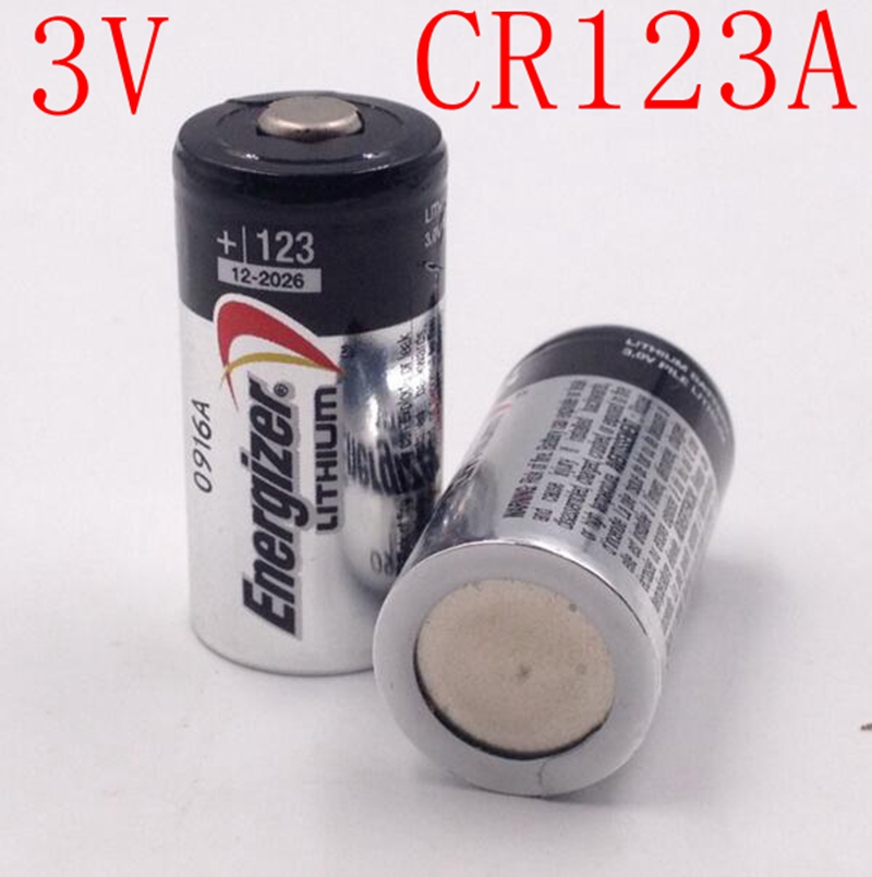 正品劲量Energizer 3V锂电池CR123A CR17345 相机强光电筒2粒包邮
