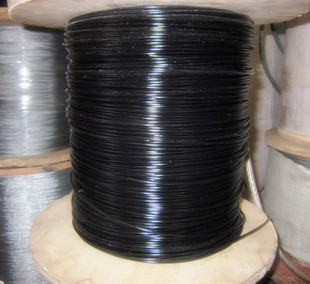3mm黑色包胶钢丝绳 镀锌钢丝 防护绳 晾衣绳 柔软钢丝 2包3