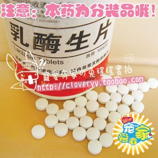 乳酶生片 50粒 分装!治疗轻微腹泻胀气的常备药!