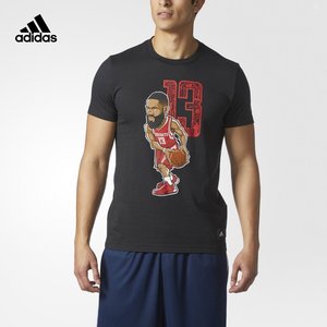 adidas 阿迪达斯 篮球 男子 篮球短袖 NBA-JHA CE7814短袖男